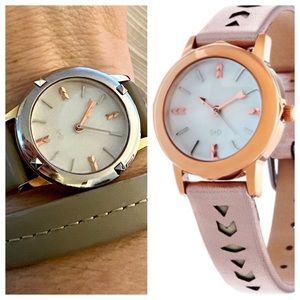 Stella & Dot Convertible Watch with 2 straps